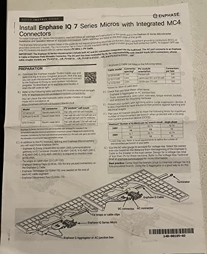 Enphase IQ7+ Microinverter